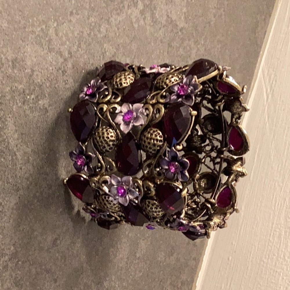 Wide cuff bracelet